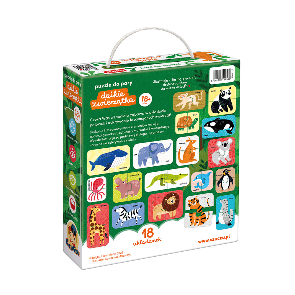 Czuczu Puzzle do pary CzuCzu 18m+