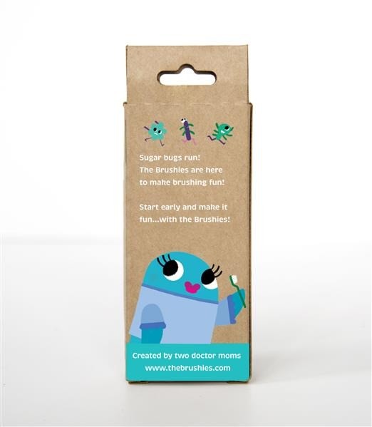 The Brushies Szczoteczka na palec Wieloryb WILLA 0+