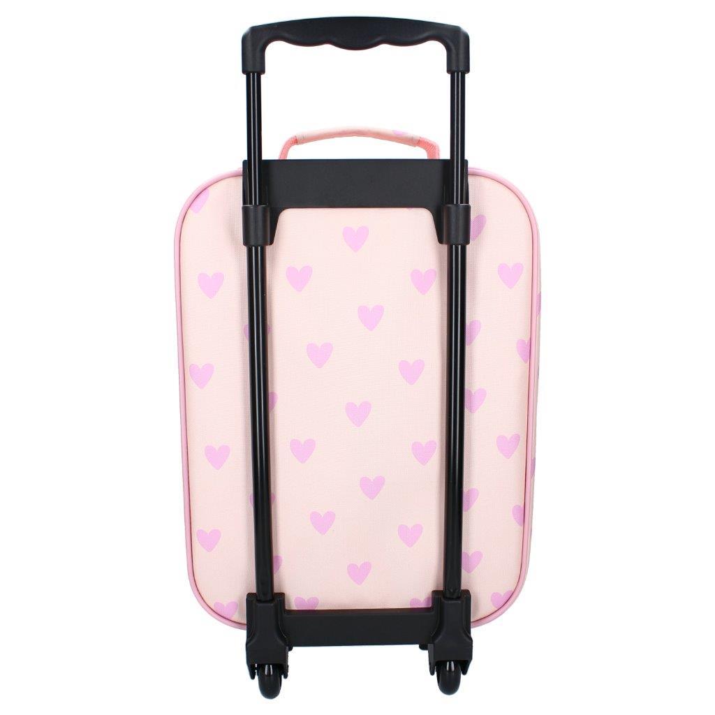 KIDZROOM  Walizka dla dzieci Magical Heart pink