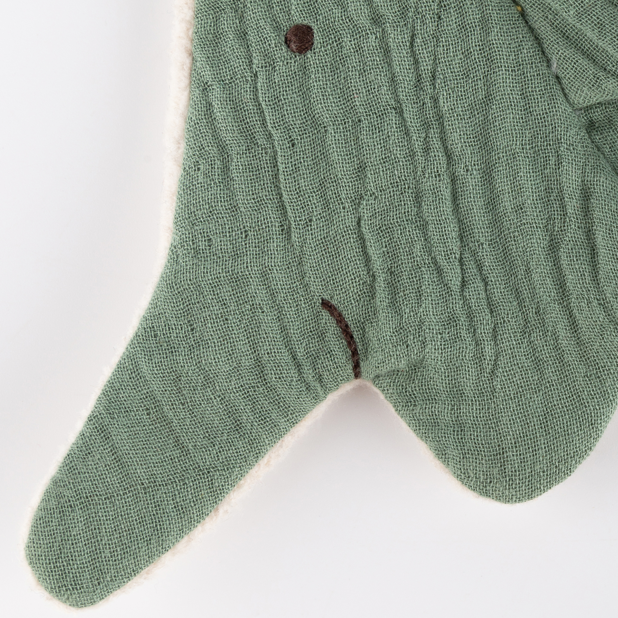 Przytulanka Komforter Muślinowy Słoń – szeleszczący słonik dla niemowląt sigikid