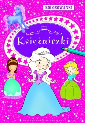 Zielona Sowa Kolorowanki Księżniczki 48 stron 2013