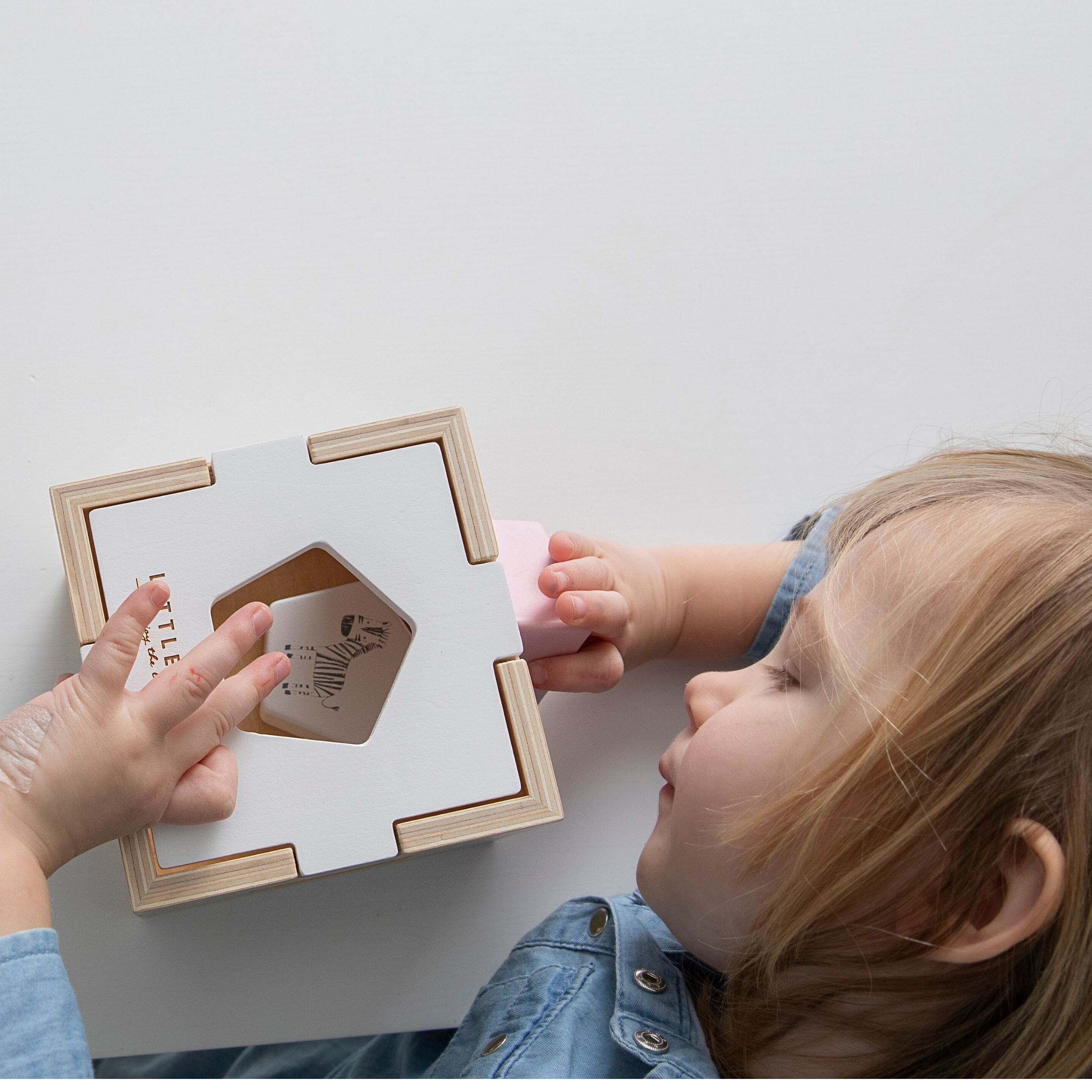 Little Dutch Sorter Kształtów Zoo Róż 12m+