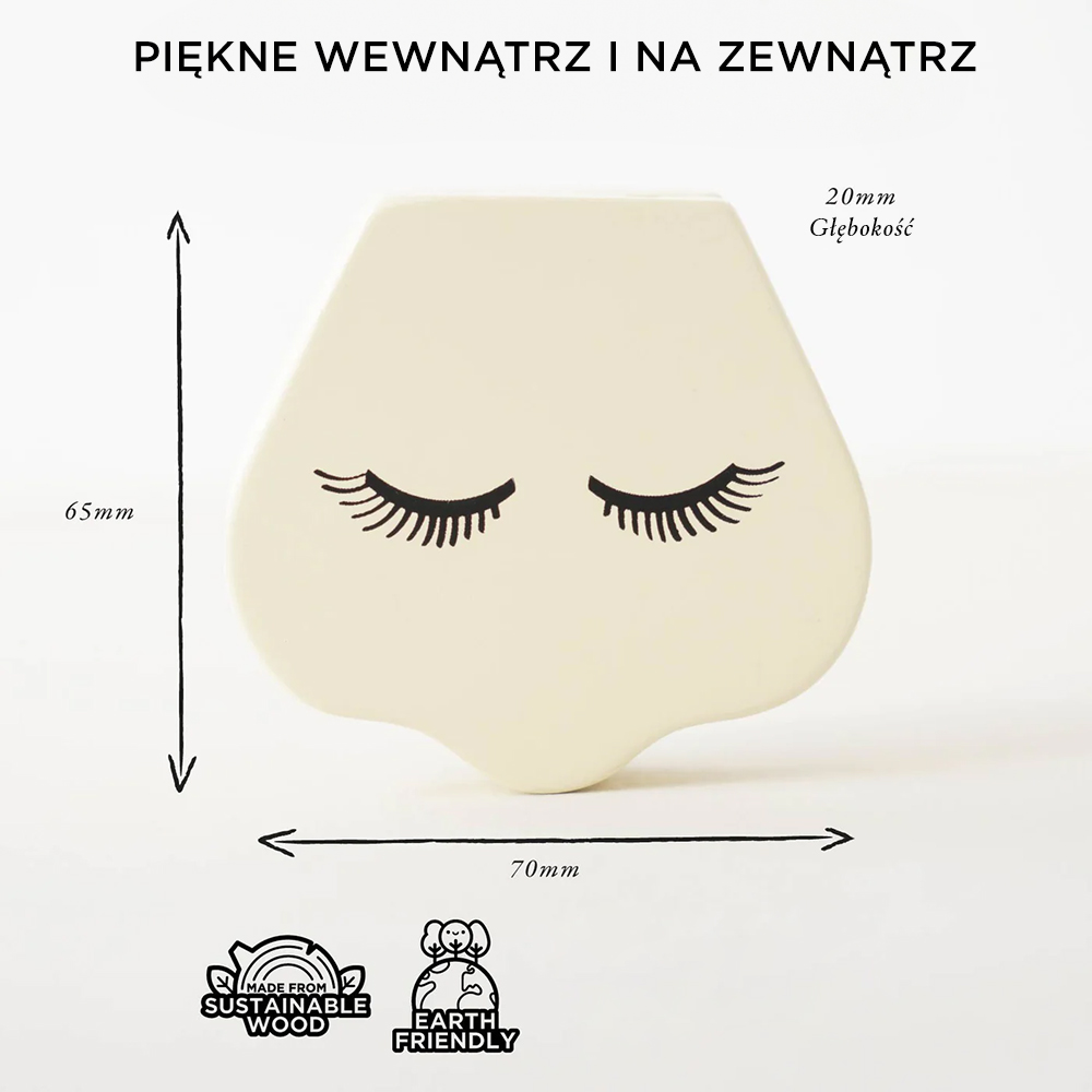 Le Toy Van Zestaw małej stylistki – drewniane kosmetyki dla dzieci do zabawy w makijaż 3+