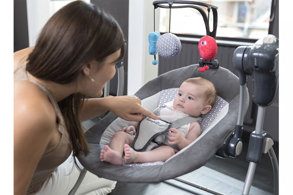 Babymoov Huśtawka Swoon Bubble zinc - 0-9kg