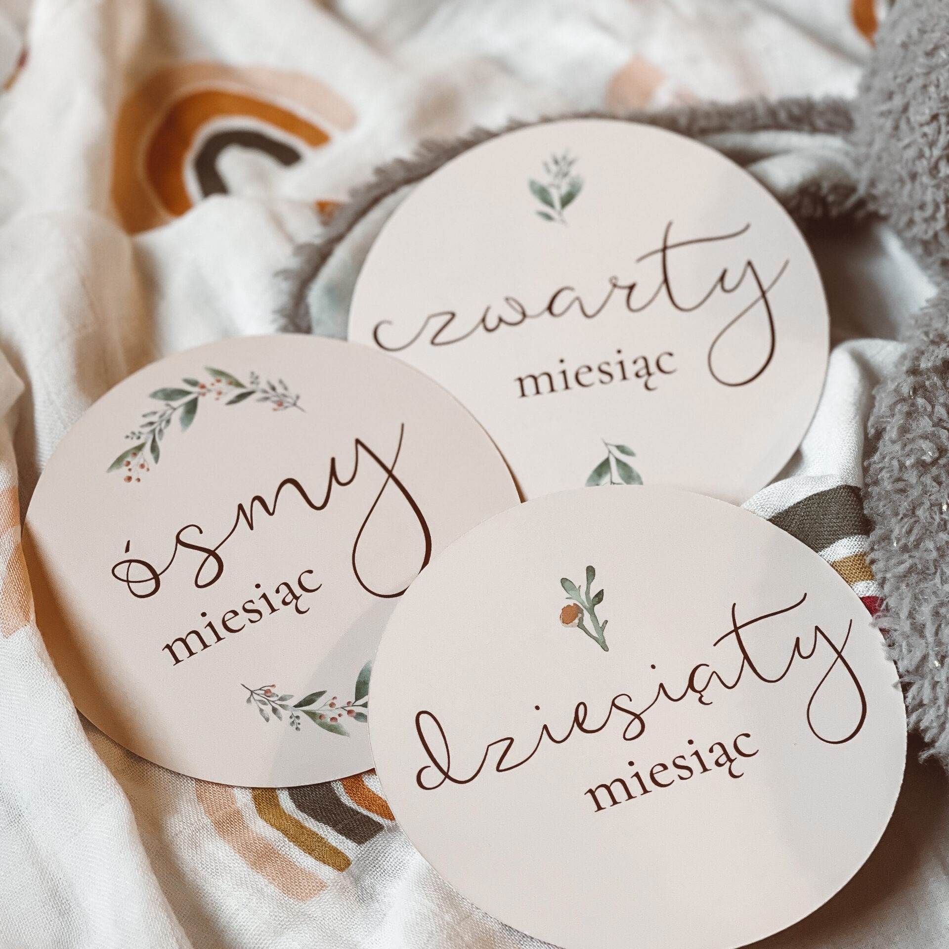 Karty do zdjęć – oh baby