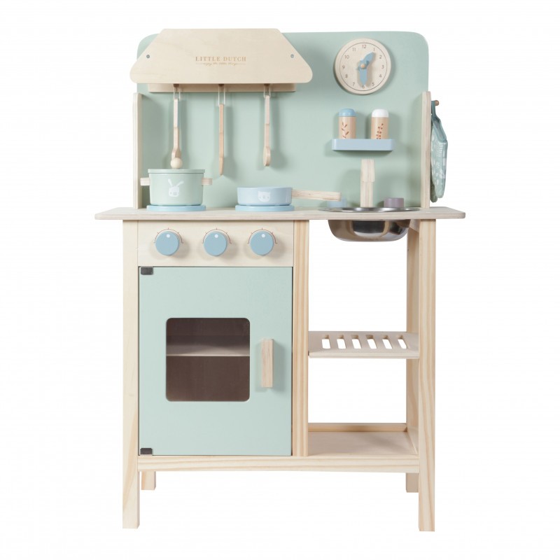 Little Dutch Drewniana Kuchnia Edukacyjna 3+ | Pastelowa