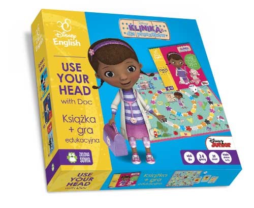 Use Your Head - Klinika dla pluszaków - Disney English + Gra 3+