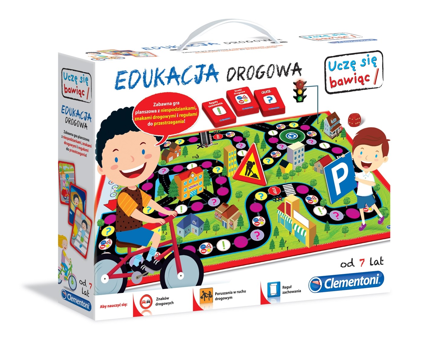 Gra Edukacja Drogowa PS38690 3+