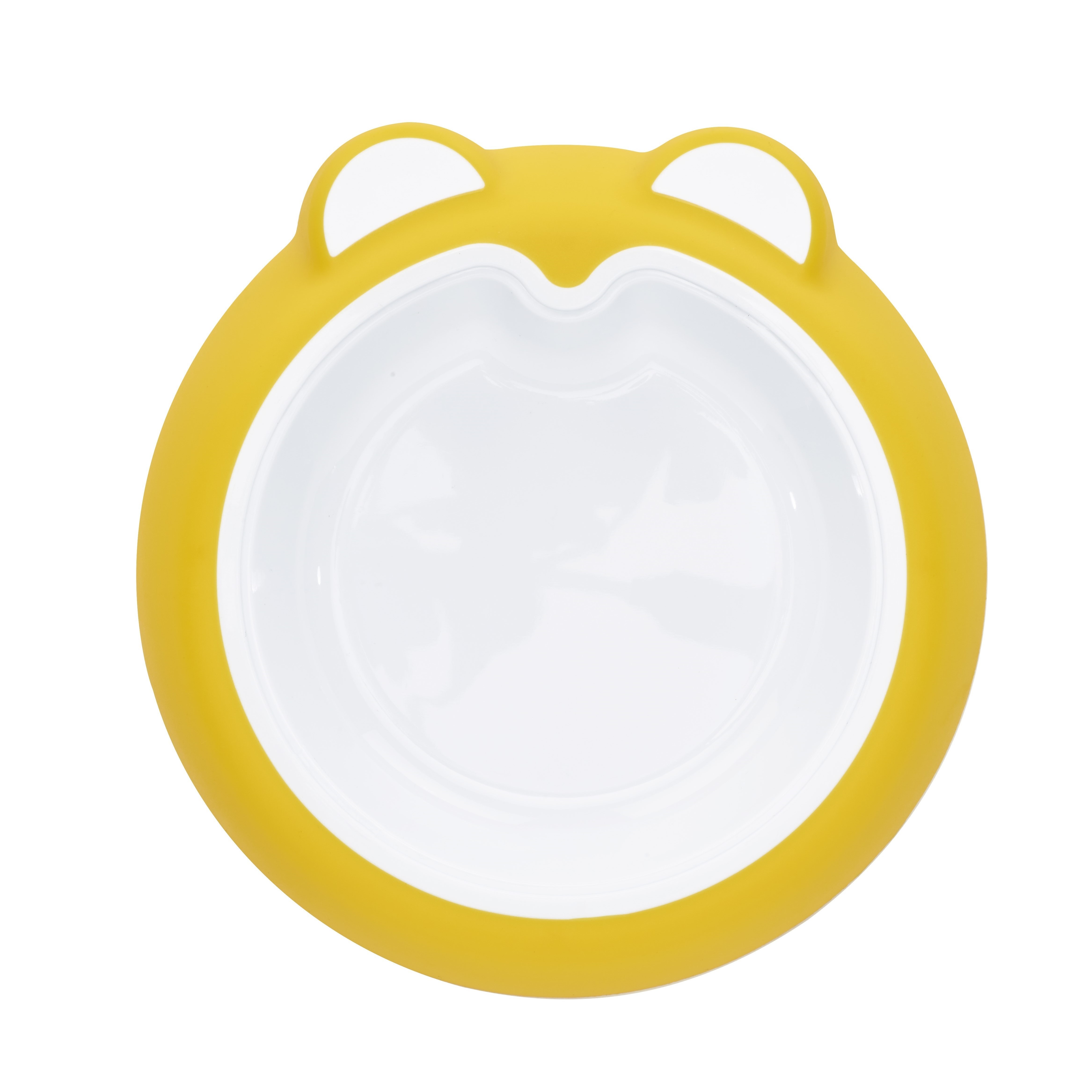 Badabulle Talerzyk z Przyssawką Żółty Bez BPA