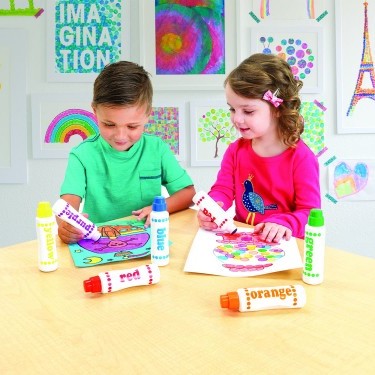 Do-A-Dot Art Duże flamastry kropkowe - podstawowe kolory 3+