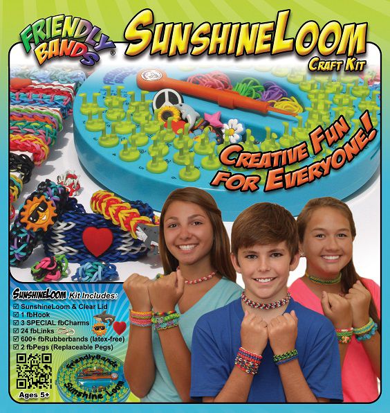 Sunshine Loom Zestaw do Bransoletek 6+
