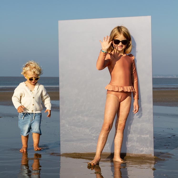 Ki ET LA Okulary Buzz Neon pink 6-9 lat