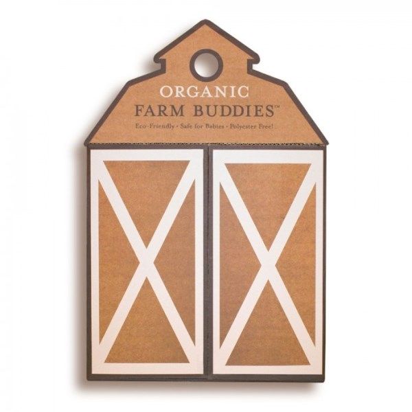 Organic Farm Buddies Zestaw Myszka Organic 0+ | Fabryka Wafelków