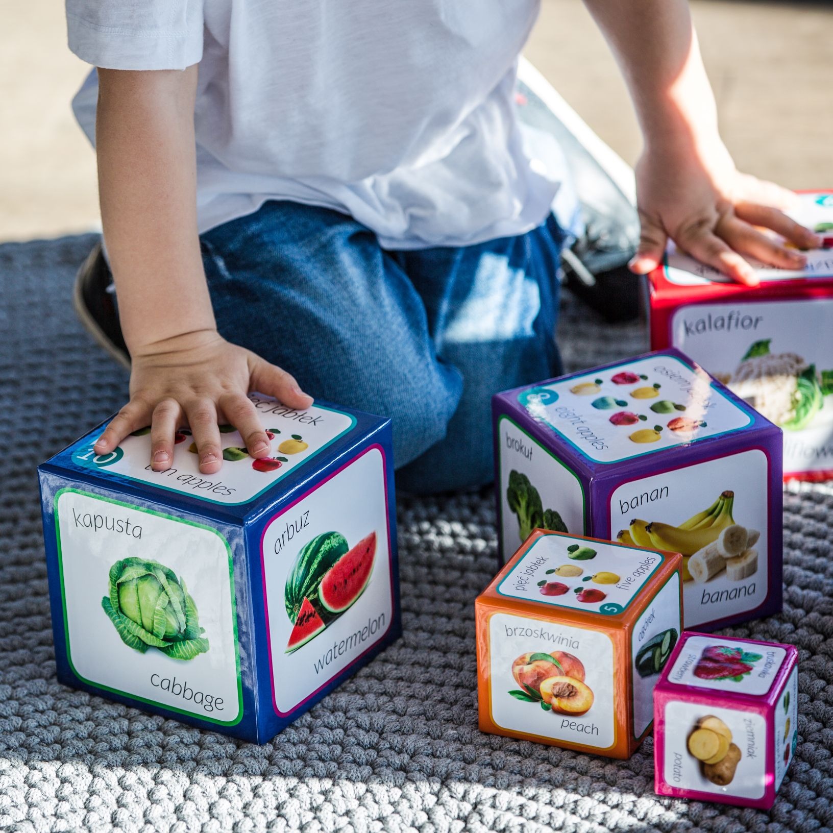 Piramida Zabaw - owoce i warzywa