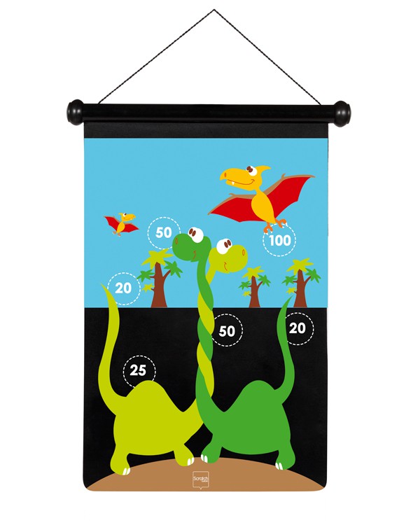 Scratch Rzutki Magnetyczne Dinozaur +5 lat