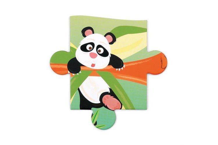 Scratch Puzzle Bocian konturowe 24el 3+