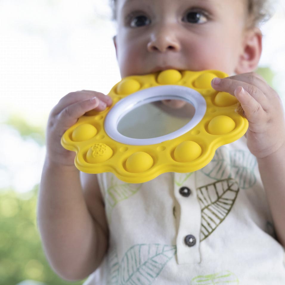 Fat Brain Toy, Bąbelki Dimpl Słoneczko i Chmurka