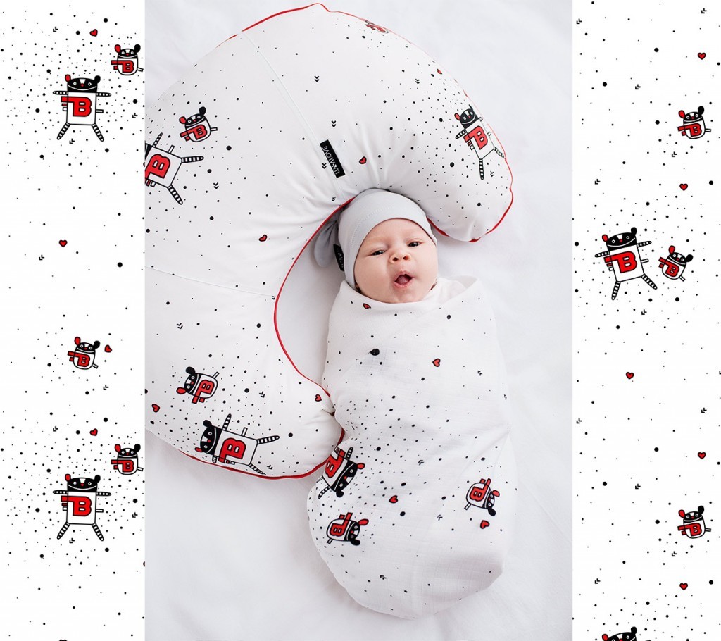 Lullalove Zapasowa Poszewka na Rogala MRB 60x40cm