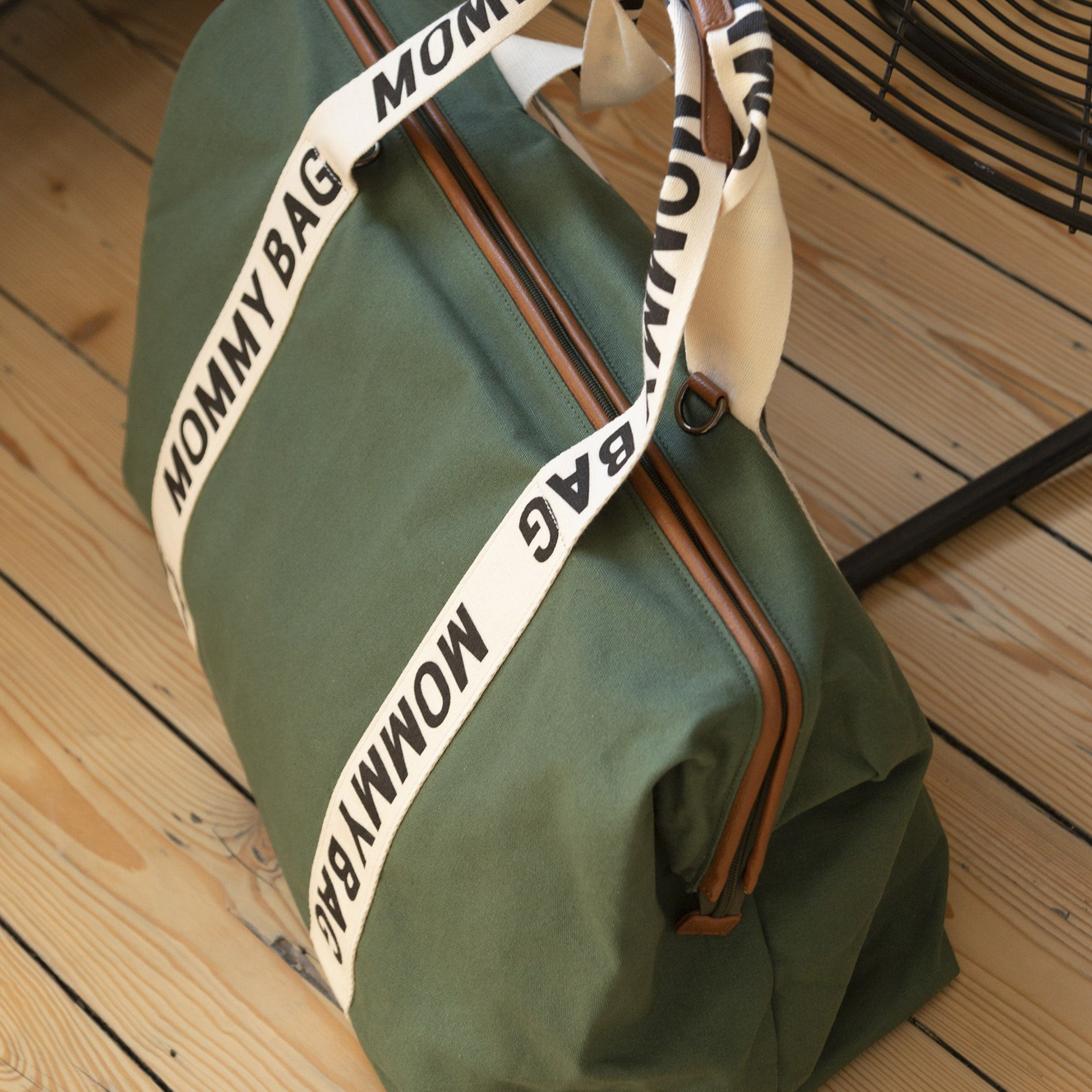 Torba Mommy Bag Signature zielona