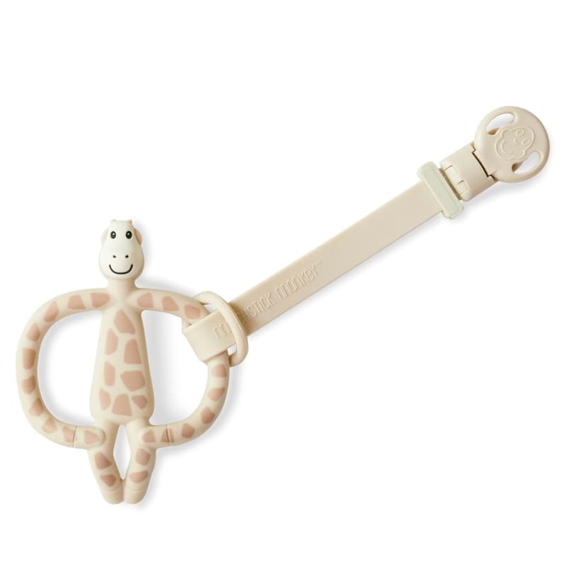 Matchstick Monkey, 2 zawieszki silikonowe MULTI Lion & Giraffe