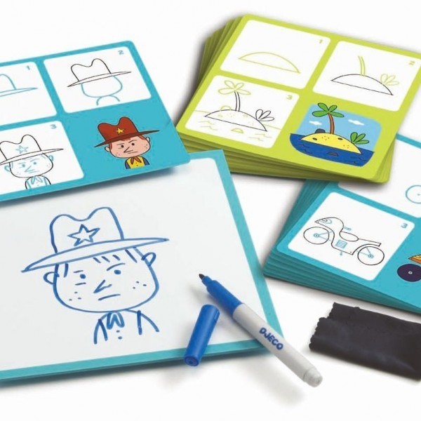 Djeco Eduludo Krok po kroku Artur Nauka rysowania 4+