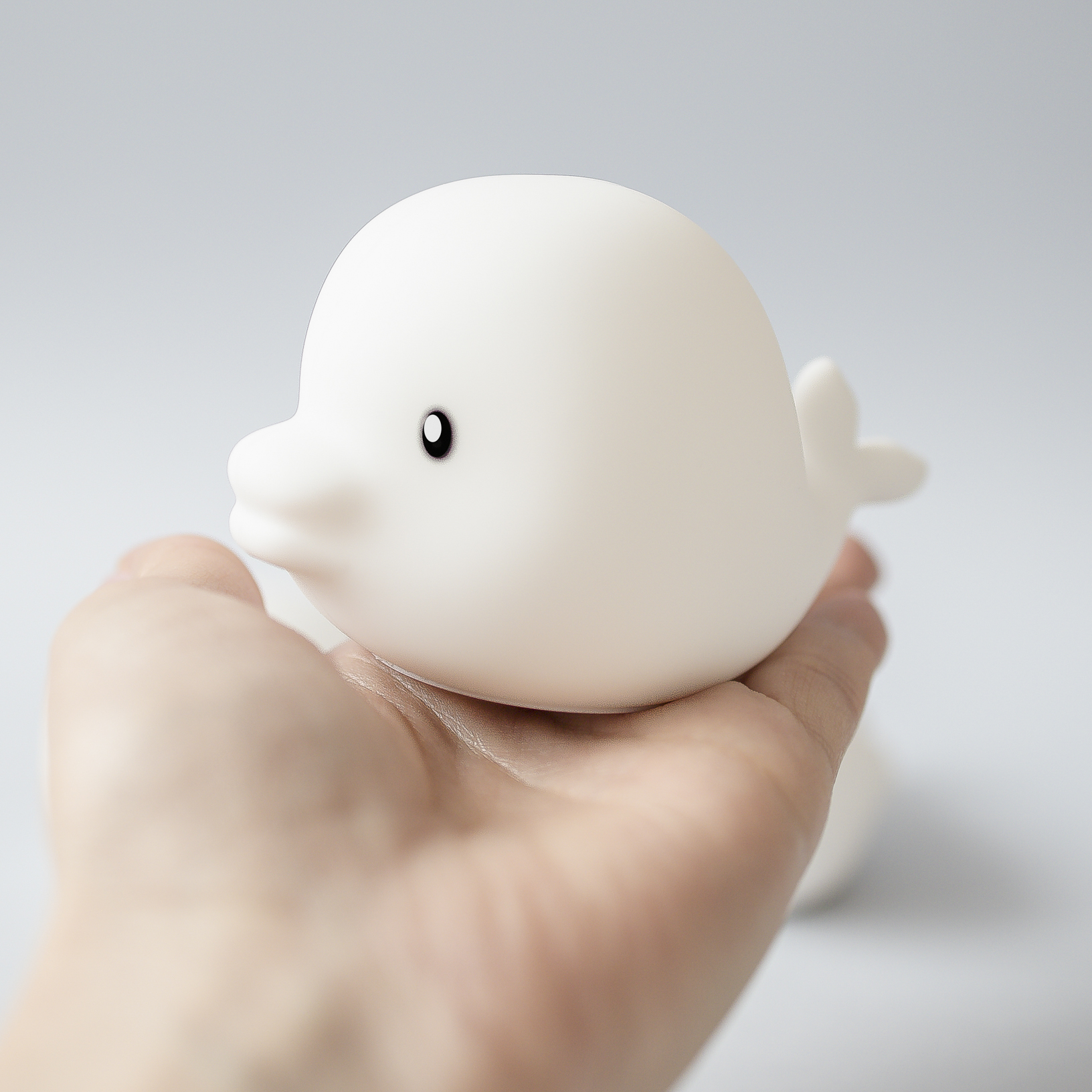 Rabbit&Friends, Zestaw 3 silikonowych lampek białych Morskie