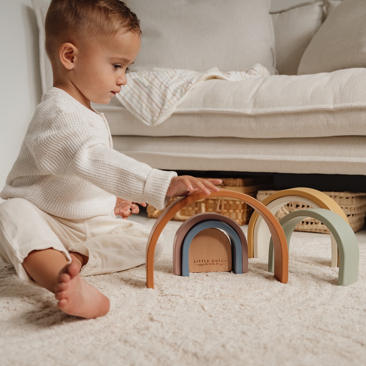 Little Dutch Tęcza Vintage 7el. Drewniana 1+