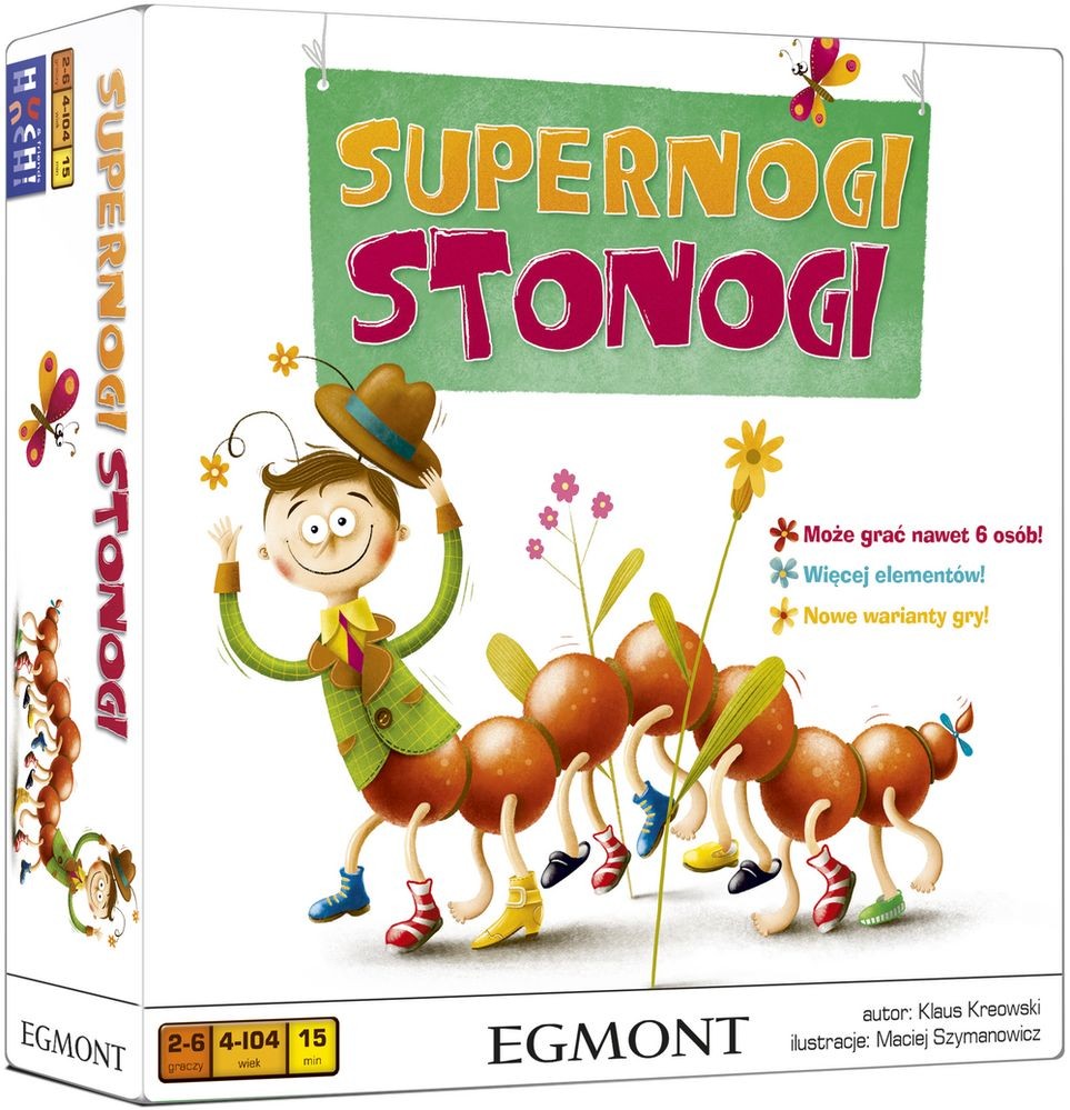Gra Supernogi Stonogi PS39922 od 3 lat
