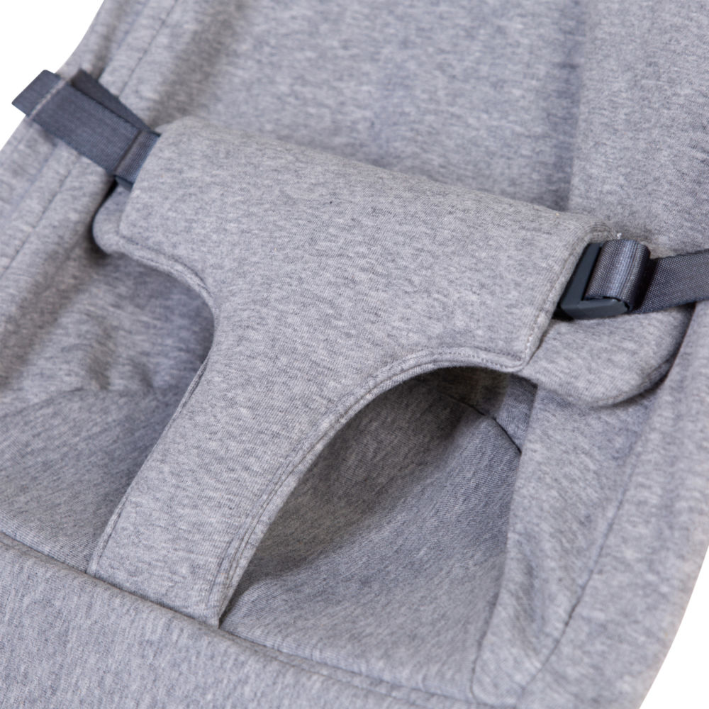 Childhome Leżaczek Bujany Evolux Jersey Grey 0+