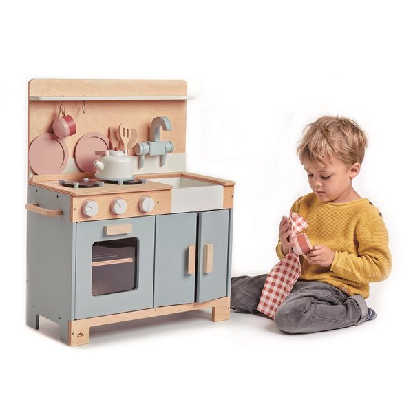 Tender Leaf Toys Drewniana Kuchnia Mini Chef 3+ | Akcesoria Kuchenne