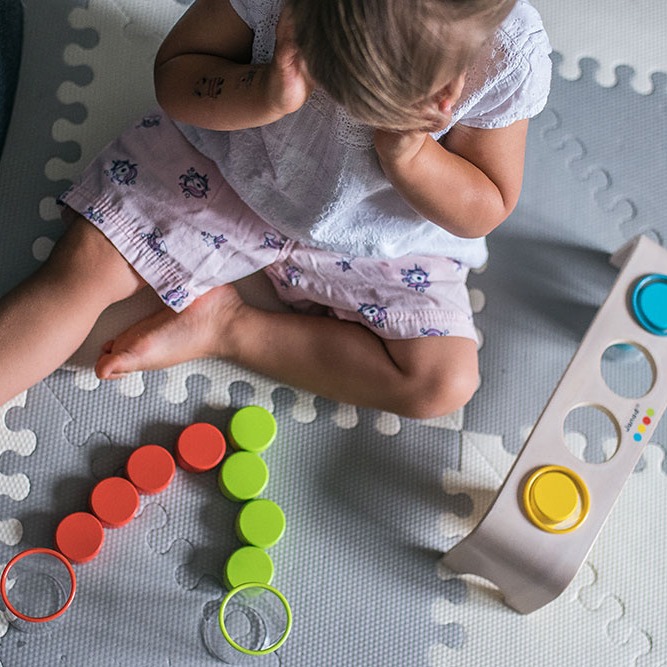 Janod Układanka Sortowanie Kolorów Essentiel 2+ lat