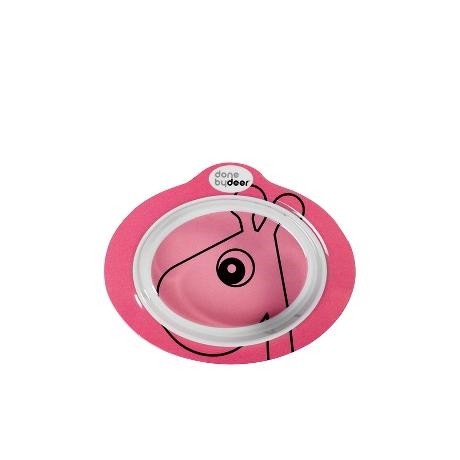 Done by Deer Miska Antypoślizgowa Czerwona 13cm