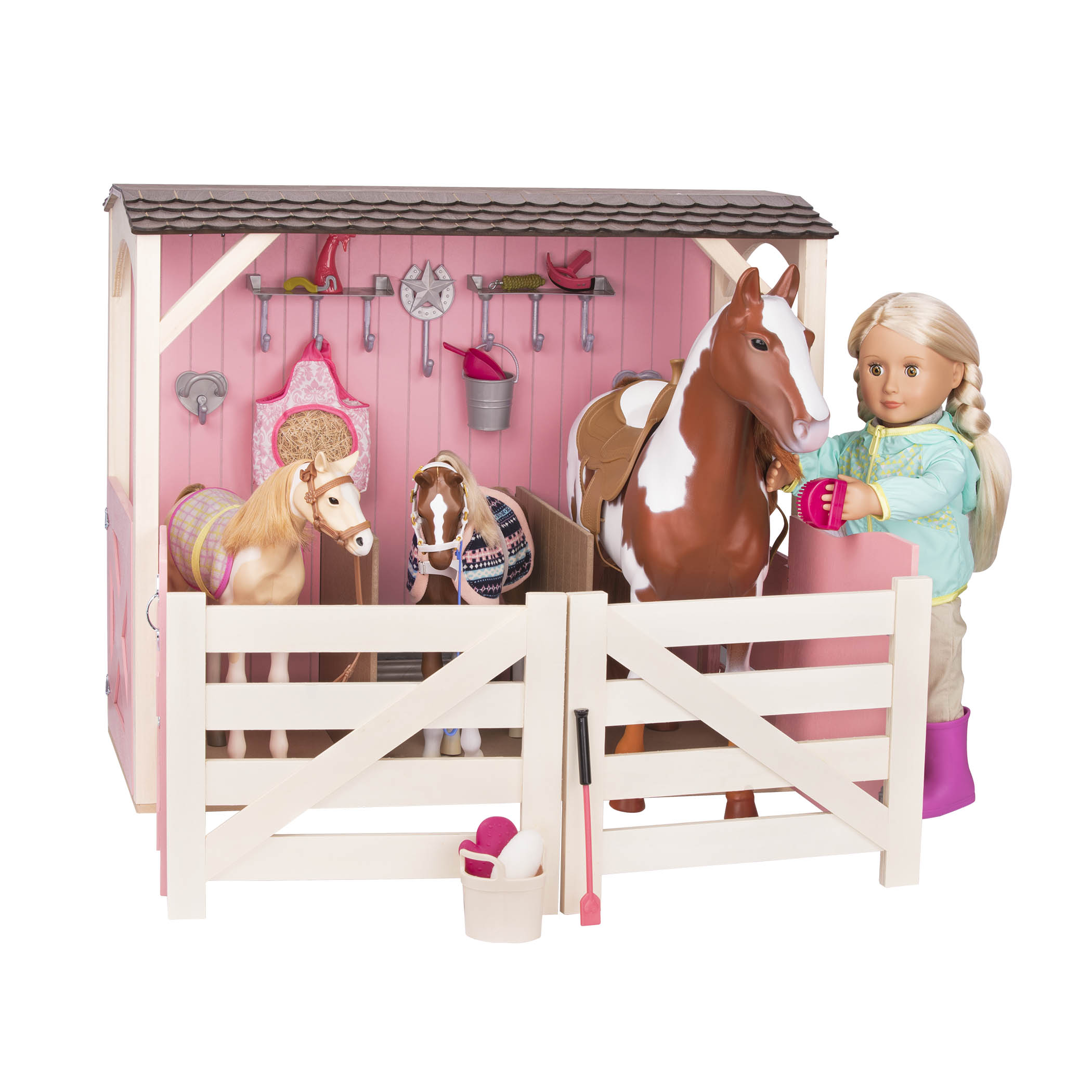 Our Generation Zagroda dla koni Saddle-Up Stables 3+