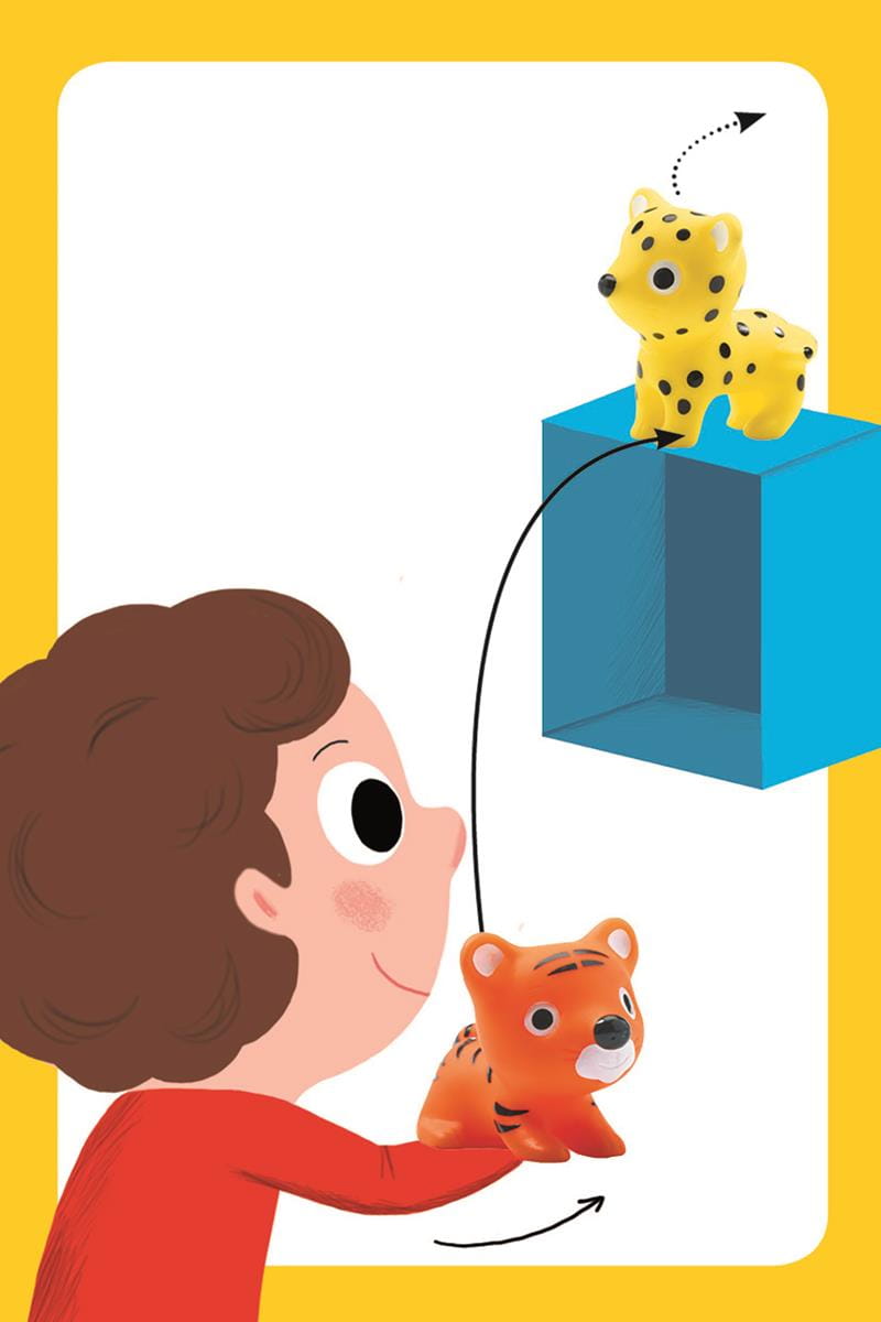 Djeco Gra Wyzwanie LITLLE ACTION 4+