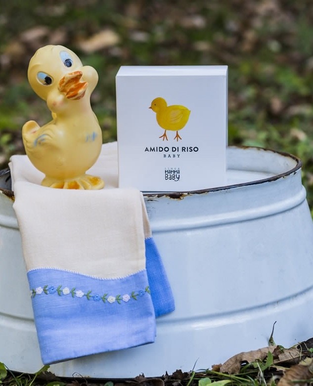 Linea MammaBaby Skrobia Ryżowa Baby Clementino 5x30g