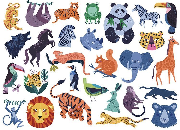 Auzou Tatuaże Zwierzęta 3+