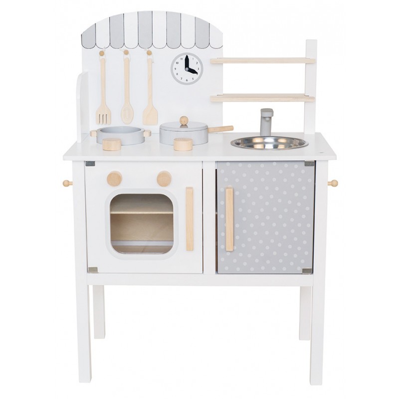 JaBaDaBaDo, kuchnia drewniana biała