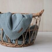 Little Dutch Ręcznik Pure Mint Kaptur 75x75cm