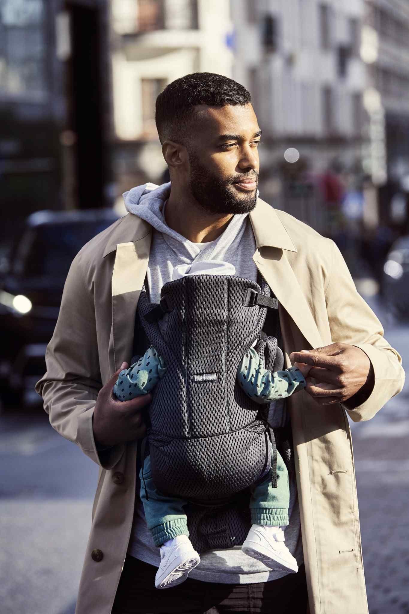 BabyBjorn Nosidełko MOVE 3D Mesh Antracyt 0+