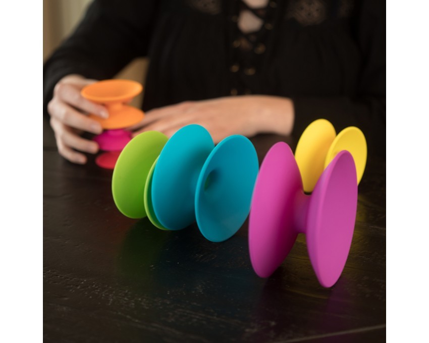 Fat Brain Toy Wieża Szpulek Spoolz 1+