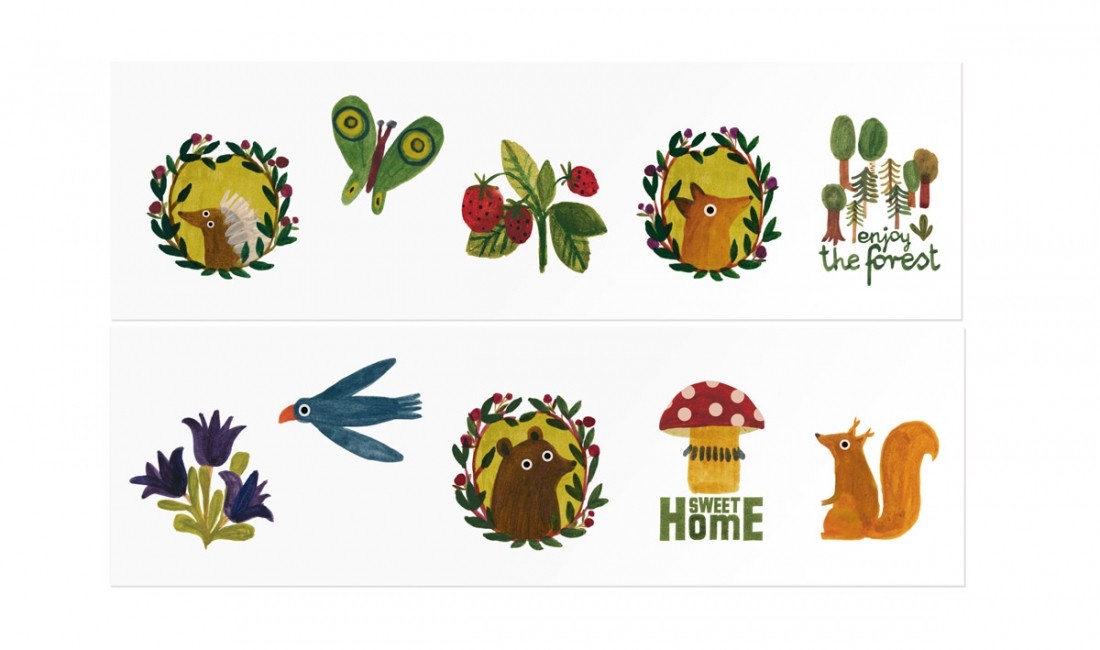 Londji Tatuaże Nature 10 sztuk