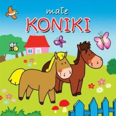 Książeczka Mieszkańcy Łąki Małe Koniki 14.8x14.8cm