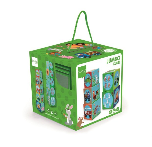 Scratch Piramida Jumbo Farma 12m+