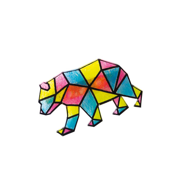 Janod Zestaw Biżuteria Kurczliwy Plastik Geometrix 8+