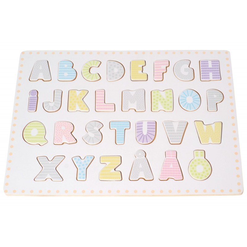 JaBaDaBaDo Puzzle Drewniane Abecadło 1+