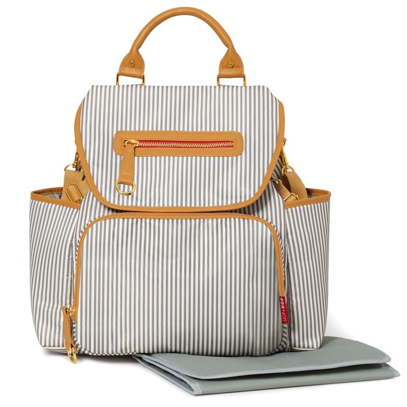 Skip Hop Plecak Grand Central French Stripe | Torba do wózka
