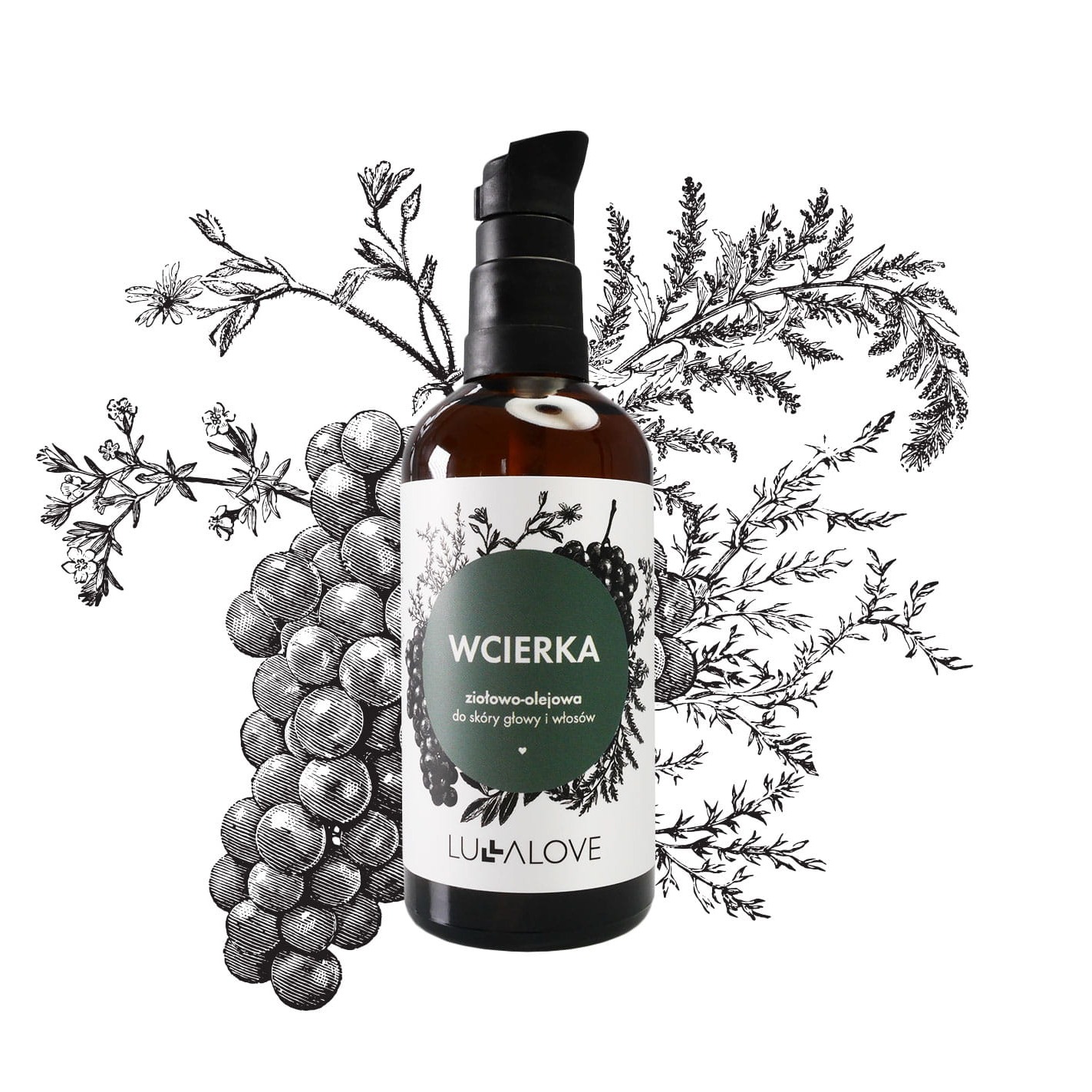 Lullalove Wcierka Olejowo-Ziołowa do Włosów