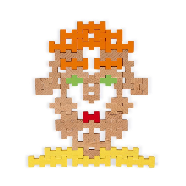 Janod Klocki Konstrukcyjne 100el 6+