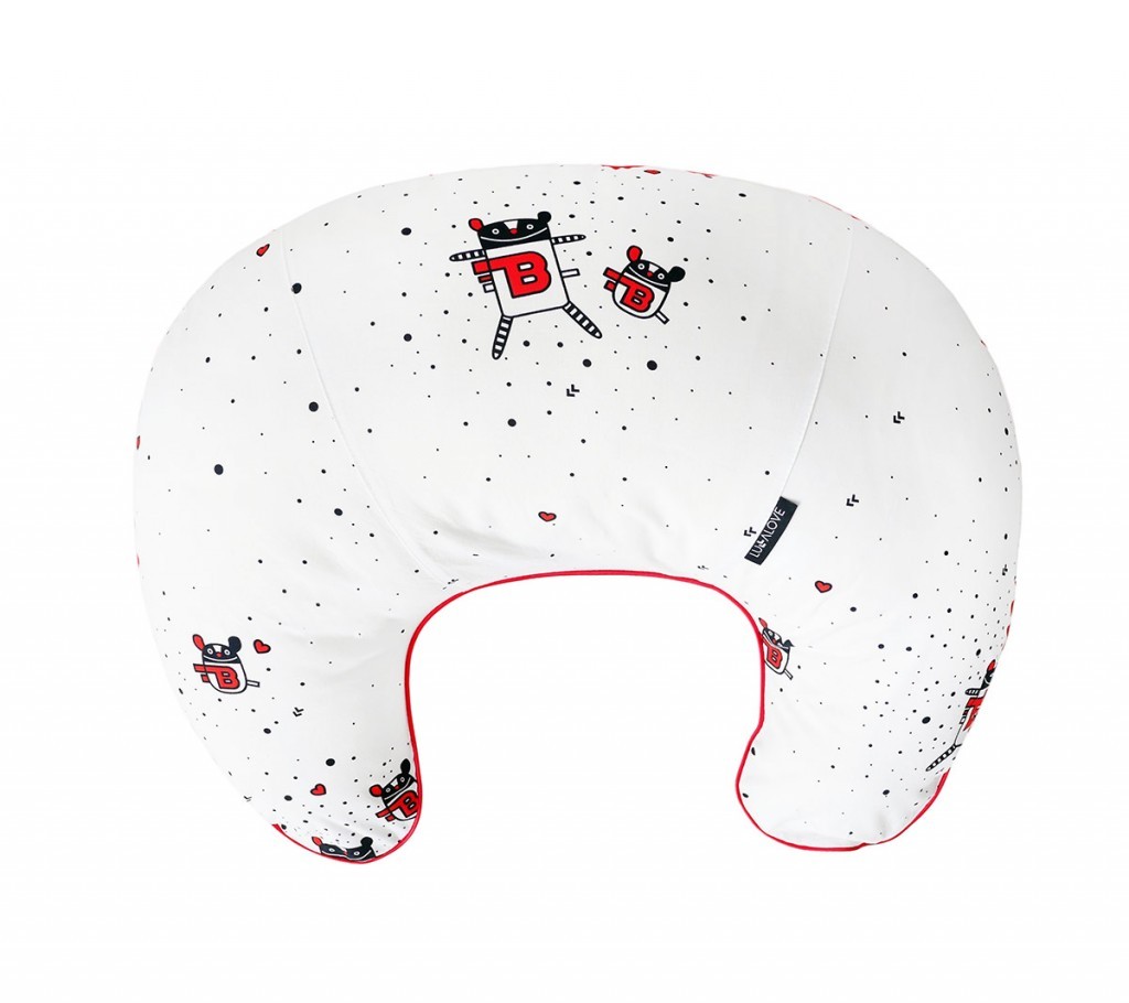 Lullalove, Poduszka do karmienia rogal wzór MRB