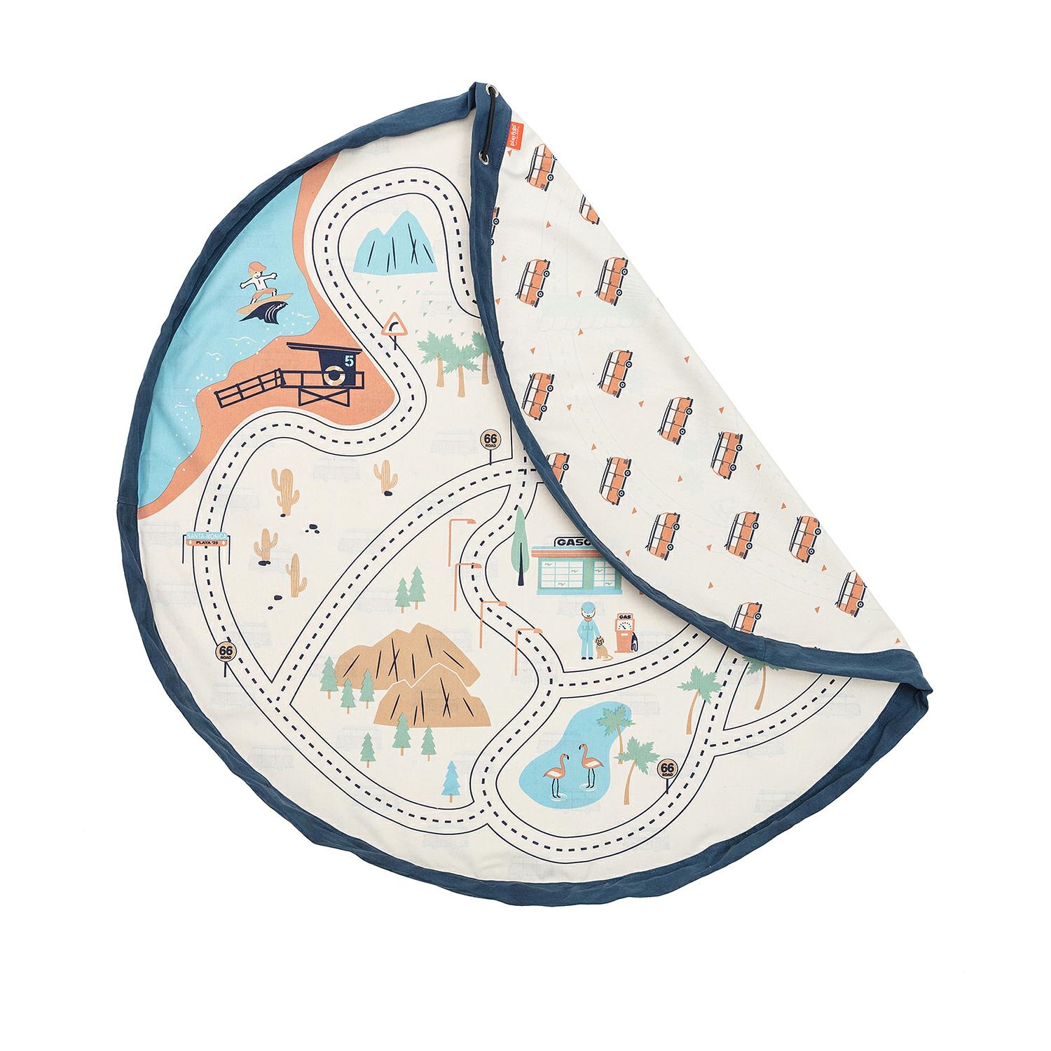 Play&Go Worek do zabawy Mapa Los Angeles 140cm 3+